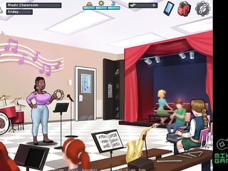Summertime Saga ep 100 - I'm gonna participate in the show and the teacher promised me...