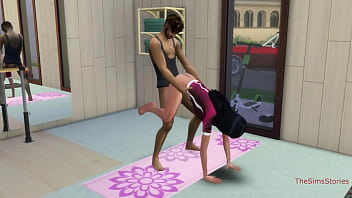 The Sims 4, Indian girl fucked at gym by fake  Indian trainer