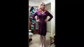 Purple Cardi Cumm Strip