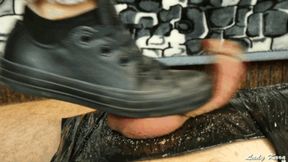 Merciless Play with Twice Cum Beneath My Dirty Converse and Socks (1080 HD)