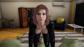 black widow blowjob big cock and ridding cock [full video]