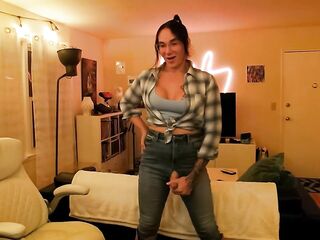 My Girldick Won't Fit In My Panties!