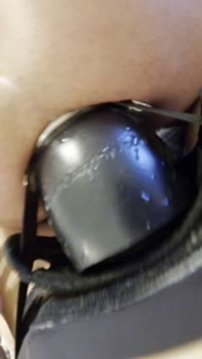 Compilation of enjoying his man pussy on vacation. His slutty hole swallowed even the ring