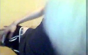 Skinny teen tranny webcam solo