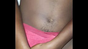 Black maid soaked her panties so I fucked her hard.