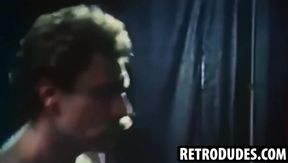 This scene between gay Jacques Morali and Jerome overflows with cock sucking and riding