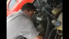 Mechanic Fucks Family StepFather in Intense Gay Amateur Anal Scene
