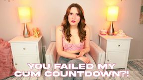 Failed Cum Countdown - Verbal Humiliation - Orgasm Denial - Female Domination