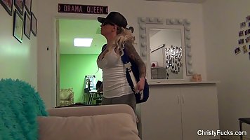 Christy Mack likes her job because it includes a lot of sex on a daily basis
