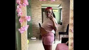 Fart Explosion After Eating Milk Intolerant Chubby Girl Bloated and Stuffed