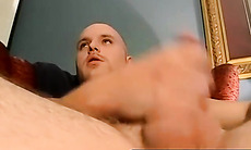 JoeSchmoeXXX.com - Ugly fat butt muncher loves stroking his giant prick