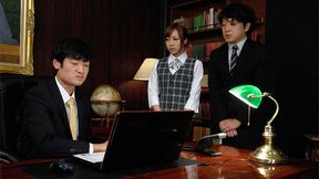 After accidentally receiving naughty photos of Aiko Endou, he wants to check her competencies. Aiko is soon moaning, because a vibrator was stimulating her pussy. It\'s time to test her ability to focus on a blowjob while getting fucked.