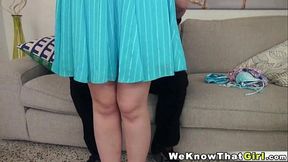 Blonde teen'_s first time Samantha Rone 1