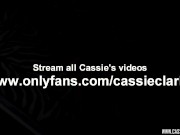 Cassie Using Her Tiny Hands To Make Him Cum On Her Breasts