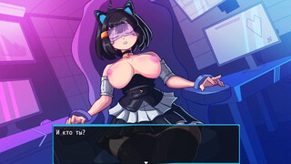 A super fuck machine at high speed destroys Katherine's holes