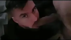 Double Trouble Pleasure: Eager Twink Gulps Down Dual Cocks in Steamy Threesome – 18+