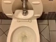 Cub pisses all over bathroom and makes a mess - Donations=More Vids :)