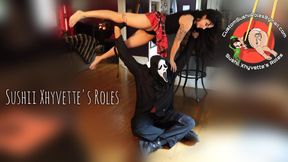 BookTok Woman Sushii Xhyvette Meets Ghost Face - 4K