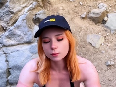 MV Sweetie.Fox Girl.Blowjob.And.Had.Risky.Sex.In.Nature