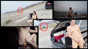 ButtNaked at Beach with Strangers and a Friend