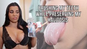 Brushing my teeth while preserving my halitosis - Lalo Cortez and Vanessa (custom clip)