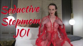 Seductive Step-Mom JOI in Red wmv