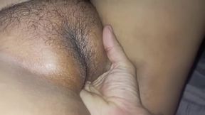 Destroying Andromedababys Pussy With Her First Fist Dildo And Cock Until She Squirts And Fills Her