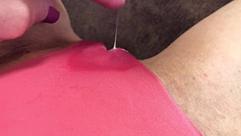 Super Wet Panties in Slime - Big Pussy Fingering and Cumming