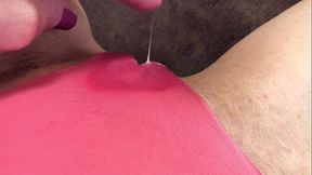 Super Wet Panties in Slime - Big Pussy Fingering and Cumming