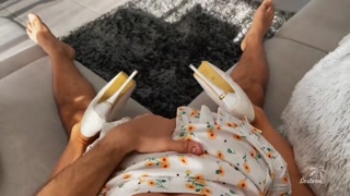 Beautiful French girl in heels take big cock until cum - AMATEUR SEXTWOO