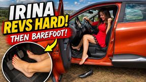 Irina Ballet Shoes and Barefoot Revving Full Video 12 Min