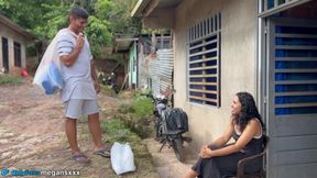 A crazy guy entered my house, gave me a lot of dick, came in my face and left.