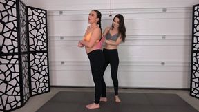 WEDGIE FITNESS FIGHT (4K)