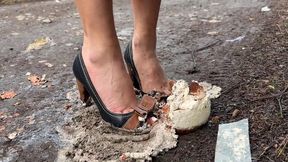 Messy crush, one toe shoe crush, cake crush, eggs crush, milk pods popping