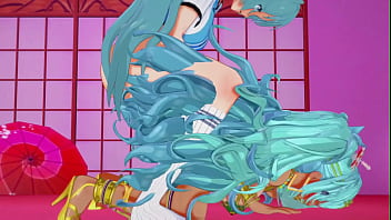 Brazilian Miku fucking at carnival!