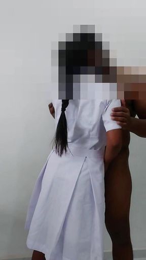 Srilankan College Couple After College Sex