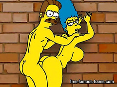 Marge Simpson swinger sexwife
