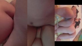mi novio me hace cornuda y se coje a mi amiga mientras me masturbo y grabo