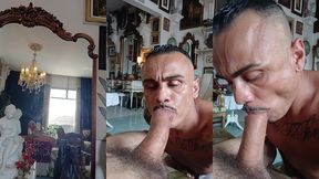 hot sucking mature man. jan 2026