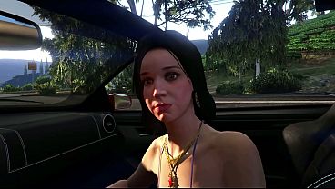 GTA 5 - Sex in Car - POV