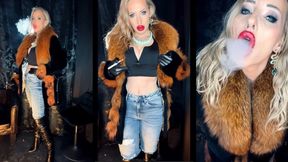 Your sexy Addicted Aunt try to make you her boy