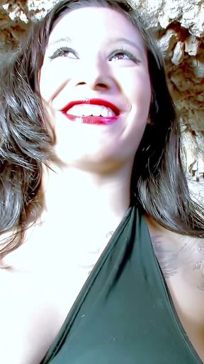 Dolce Elektra: Fucking at the Beach with the Beautiful Arab Dolce Elektra