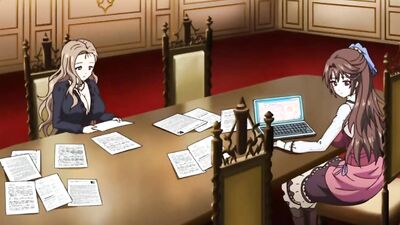 Watch this hot anime babe tease a massive dick before getting pounded hard