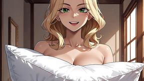 PILLOW HUMPING Slumber Party (Anime Hentai JOI)