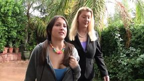 Stepmom encourages stepdaughter for some taboo actions