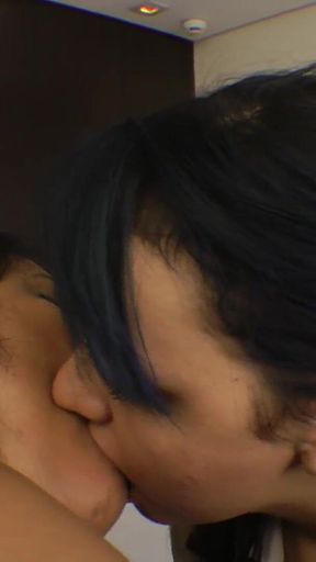 Hot Lesbian Kisses MILF Vs College Girl - Feel My Tongue Deep and Wet