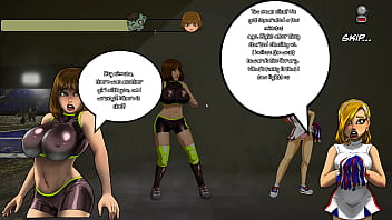 Big-titted teacher Esther fucks hot teen in zombie apocalypse sex game