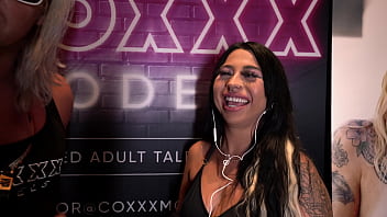 Mia Mor Interview at Miami Exxxotica 2022 at the Coxxx Models booth