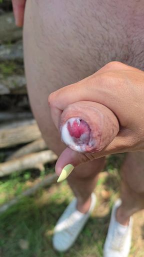 He fucks me in the woods next to the neighbors