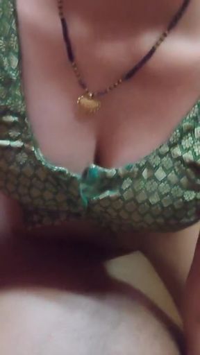 Jija sali ne naya saal manya sali ki chudayi karke lali ko maza aaya   Clip 1